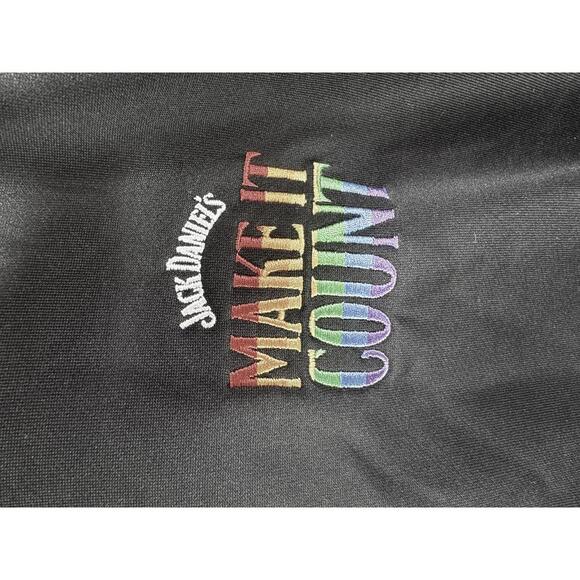 Jack Daniels Adidas Climalite 1/4 Zip Golf Jacket Make It Count 2XL New W Tags - Picture 3 of 4